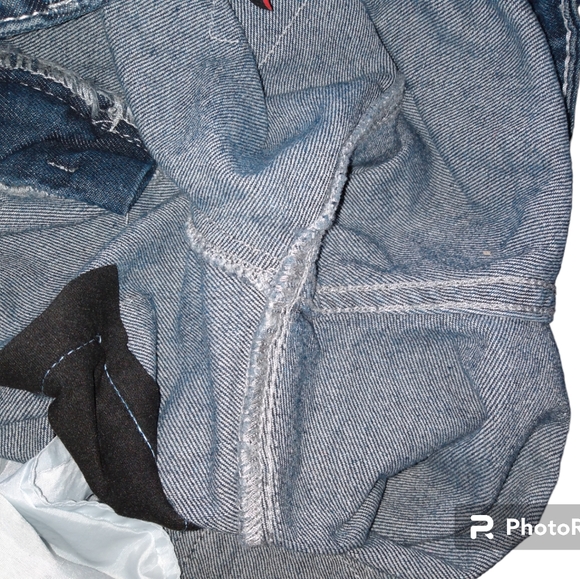 Jeans Wear Patchwork Distressed Pittsburgh Steelers Jeans XL - Picture 10 of 14